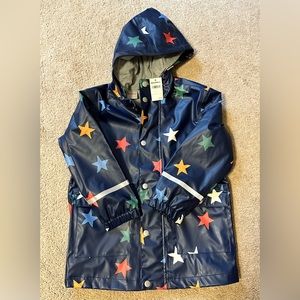 NWT Hanna Andersson lined rain jacket